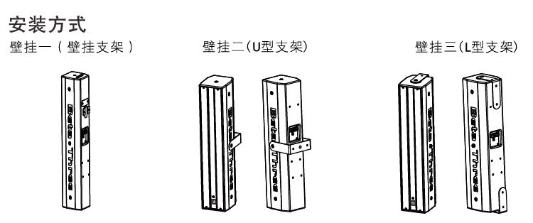 內(nèi)置2分頻4英寸全頻揚(yáng)聲器安裝圖